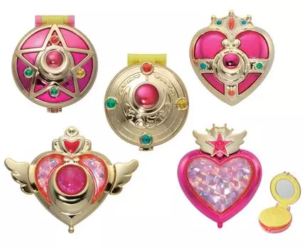 Компактный набор зеркал Pretty Guardian Sailor Moon Transformation, 5 типов