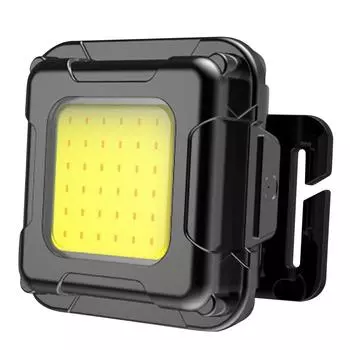 Компактный налобный фонарик с 4 режимами освещения, зарядка через USB-порт типа C для альпинизма и экстренных ситуаций