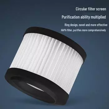 Компактный настольный очиститель воздуха для дома с фильтром двойного действия