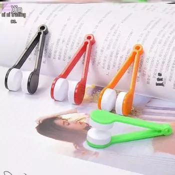 Компактный очиститель для очков: Легкая, не оставляет разводов, безопасна для линз, премиум-класса, легко заменяемая салфетка 1000 per box чёрный