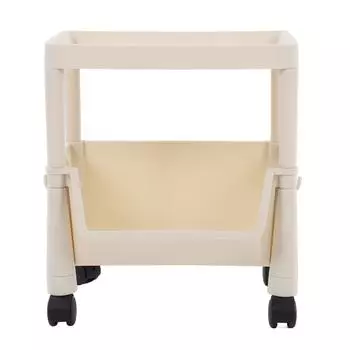 Компактный органайзер для хранения на колесиках, большая вместимость, мобильная хозяйственная тележка, передвижные книжные полки для хранения