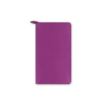 Компактный органайзер Filofax Saffiano, малиновый