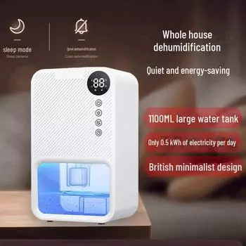 Компактный осушитель воздуха для ванной комнаты и спальни Korean style; WB-EDH22-001 белый