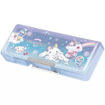 Компактный пенал Clax Cinnamoroll, пенал Fudebako, пенал, держатель для ручек, держатель для канцелярских принадлежностей, новый семестр 249122, двухсторонний