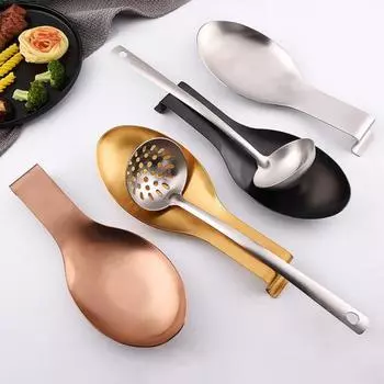 Компактный поднос с зажимом для шведского стола, гладкие края, прочный держатель для ложки, подставка для посуды