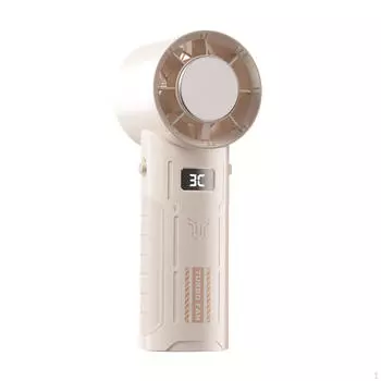 Компактный портативный вентилятор для путешествий и домашнего использования белый