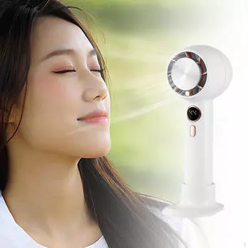 Компактный портативный вентилятор для путешествий и домашнего использования White