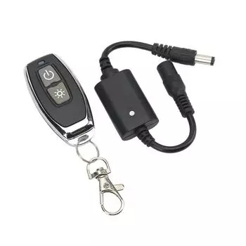 Компактный пульт дистанционного управления с простой проводкой и функцией обучения, беспроводной пластиковый пульт дистанционного управления DC3.5V12