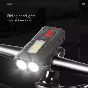 Компактный размер велосипедной передней фары. Практичный, простой в установке. Зарядка через USB. Велосипедные принадлежности. Многоцелевые.