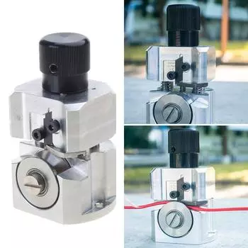 Компактный ручной инструмент для зачистки проводов, прочная алюминиевая конструкция, регулируемая глубина для домашнего ремонта, промышленного производства