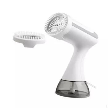 Компактный ручной отпариватель для одежды, тканей, легкий профессиональный отпуск белый