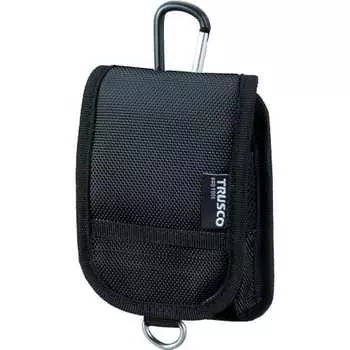Компактный широкий чемодан для инструментов TRUSCO с 1 карманом, черный TCTC1202W-BK