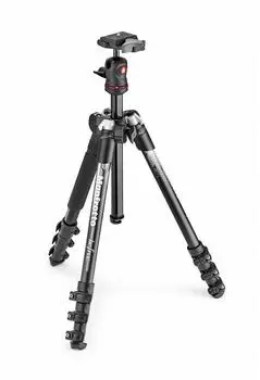 Компактный штатив Manfrotto Befree с алюминиевой шаровой головкой, НОВЫЙ дизайн, серый MKBFRA4GY-BH