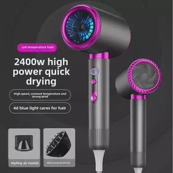 Компактный складной фен высокой мощности L6/1800W with air nozzle (standard version) синий