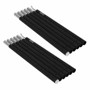 Компактный тентовый шест DOD черного цвета для хранения, толщина 40 см, макс. 19 мм, 200 см [спецификация для туристических целей] Прибл.. XP1-630-БК чёрный