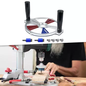 Компактный торцовочный станок, держатель направляющей дрели со складной ручкой, многофункциональная фрезерная база Style B