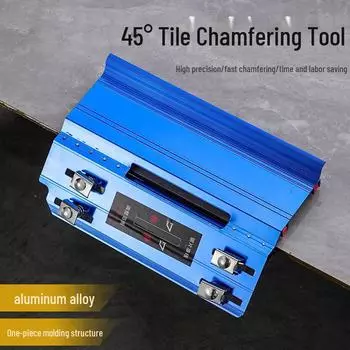 Компактный угловой шлифовальный станок для резки плитки под углом 45°