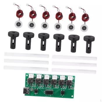 Компактный USB-комплект увлажнителя для настраиваемых уровней распыления Black Brackets