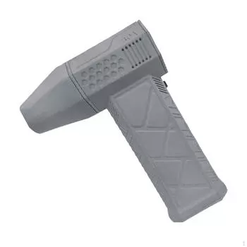 Компактный вентилятор - воздуходувка для охлаждения серый