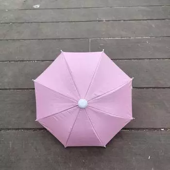 Компактный водонепроницаемый держатель для зонта для велосипедов, мотоциклов и электромобилей, идеально подходит для доставки еды на вынос и езды на велосипеде, имеет слот для мобильного телефона. One Size