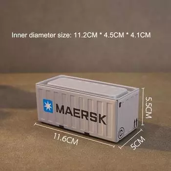 Компактный железный контейнер для хранения, креативный настольный органайзер, офисный настольный органайзер, многофункциональный железный ящик для хранения, украшение для дома