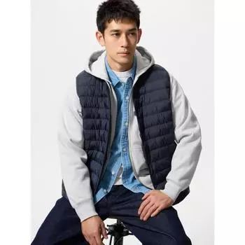 Компактный жилет Uniqlo Pufftech 08 DARK GRAY/MEN S