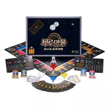 Компания Bloomafire Seed Company, популярная корейская игра, мини-настольная игра Bloomafire Space Travel.