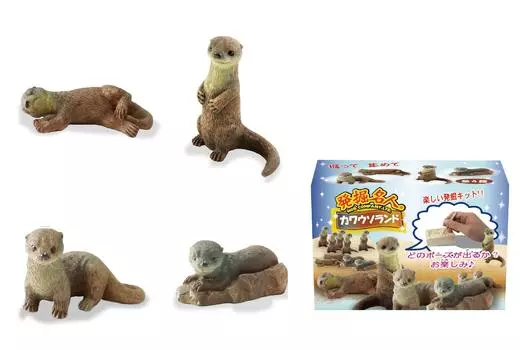 Компания Nobu Excavation Master Otter Land 4 типа набор KH3934-SET