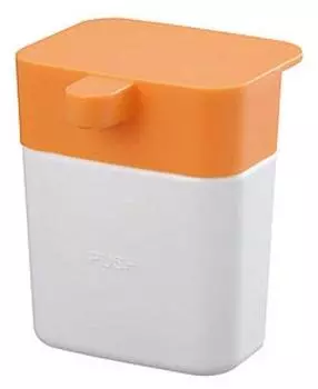 Компания SANEI Sanei Faucet Диспенсер для мойки, контейнер для моющего средства для посуды, плавающее хранилище One Push Orange (прежнее имя: Производство) PW1711-LRY5