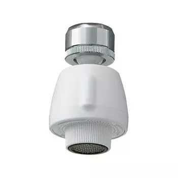 Компания SANEI Sanei Faucet Kitchen Water 360 градусов переключатель адаптер в комплекте белый (прежнее название Seisakusho) душ, экономия 35%, ротация, белый