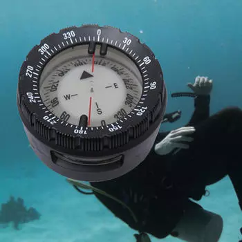 Компас для выживания в кемпинге, светящийся для скалолазания, ориентирования на открытом воздухе жёлтый