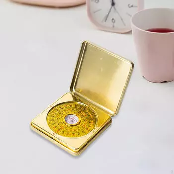 Компас по фэн-шуй, старинный карманный, портативный, прочный, простой в использовании, большой китайский багуа для 10cm
