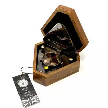 Компас с гравировкой из латуни, настольный компас, морской компас, компас ручной работы, декор для стола, домашний декор, декор из латуни, подарок в старинном стиле