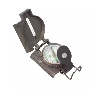 Компас высокой точности, военный, Mil Spec Lenzatic Compass, тип масла, сделано в Японии, цвет хаки, зеленый, MIZAR-TEC G-51