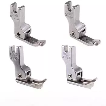 Компенсирующие лапки узкого типа для трикотажа и тонких материалов, прижимные лапки для молний, прижимная лапка для швейной машины с левым/правым краем