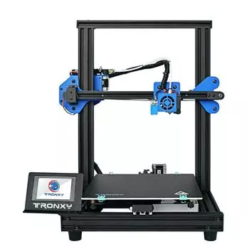 Комплект 3D-принтера TRONXY XY-2 Pro, быстрая сборка, 255*255*260 мм, объем сборки, бесшумная поддержка печати US Plug чёрный
