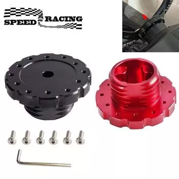 Комплект адаптера для подключения игрового руля для Thrustmaster TXT300 T500TS RS-QR032, сменный автомобильный аксессуар, алюминий, красный/черный красный