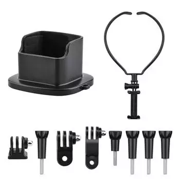 Комплект адаптеров для крепления камеры, крепление на грудь, кронштейн для крепления на руль велосипеда для DJI OSMO Pocket 3 Base back clip