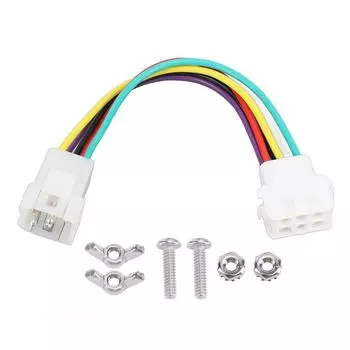 Комплект адаптеров для проводки кондиционера 9-контактный на 6-контактный пластиковый металл высокой прочности для ACM135 ACM135B ACM