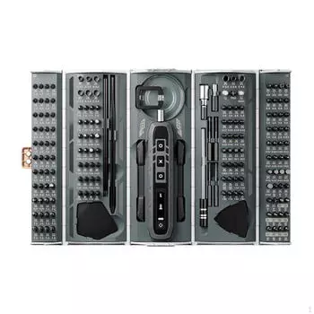 Комплект электрических отверток Power Kit, беспроводной, Precision 180 в 1 наборе, 3 шт.