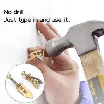Комплект анкеров для гипсокартона Yousheng Expansion Screw, устойчивый к коррозии, простой монтаж, универсальные анкеры для пустотелых стен из углеродистой стали, саморезы L 20PCS
