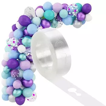 Комплект арки для воздушных шаров, инструмент для украшения полосок для гирлянд, аксессуары для воздушных шаров, цепочка для воздушных шаров 5 м One Size