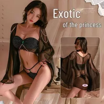 Комплект эротического белья Manyan Exotic Princess - Сексуальная шаль и униформа в древнем стиле 9572 One Size