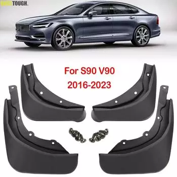 Комплект автомобильных брызговиков для VOLVO V90 S90 2016-брызговики, брызговики, передние и задние литые 2017 2018