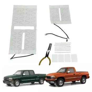 Комплект автомобильных ковриков для подогрева Suburban 1500 2500 3500 15193975 641106 641105 88940288 88940289 Регулируемый контроль температуры