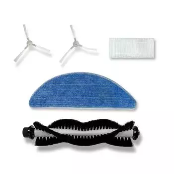 Комплект аксессуаров для робота-пылесоса ABIR R30, моющаяся основная боковая щетка, тканевый фильтр, сменные детали CHINA