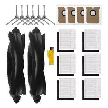 Комплект аксессуаров для робота-пылесоса Eufy L60 L50 L60 SES L50 SES Основная щетка Фильтры Боковые щетки Пылесборники