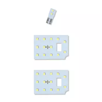 Комплект эксклюзивных светодиодных ламп салона CORSA серии 70 для Land Cruiser LAND CRUISER 70 Внутреннее освещение со специальными инструментами Тюнинг Запчасти Аксессуары Тюнинг Toyota 70