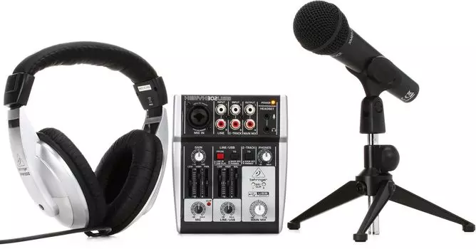 Комплект Behringer PODCASTUDIO 2 USB Комплект для подкастинга -
