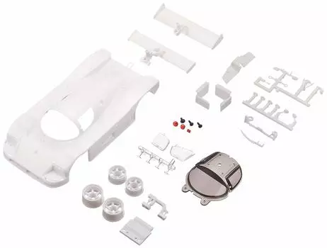 Комплект белого кузова Kyosho Sauber Mercedes C9 MZN193 (с колесами)